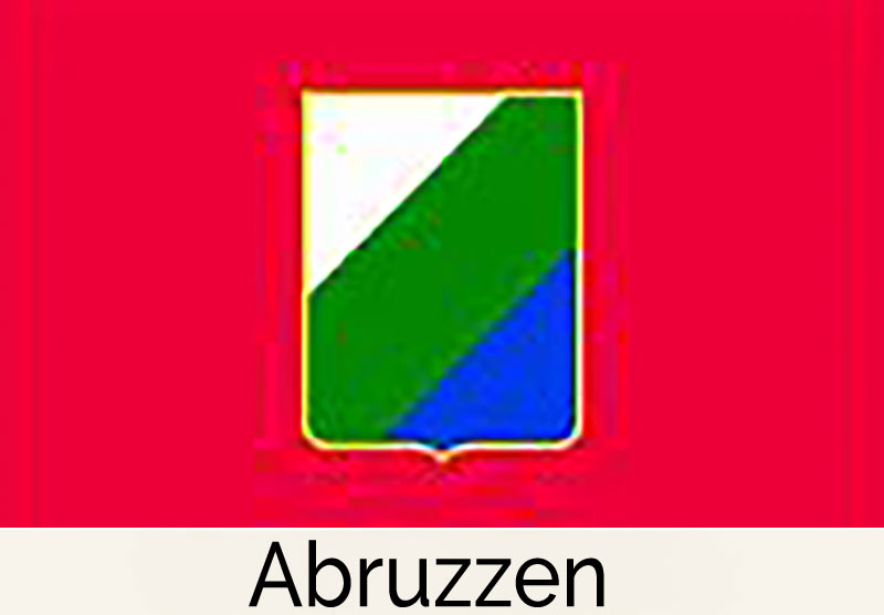 Flagge Abruzzen – Gesammelte Schätze aus Italiens Berg- und Naturwelten